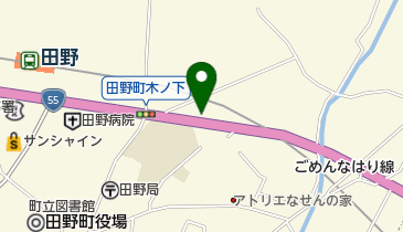 ぱあま屋美容室の地図画像