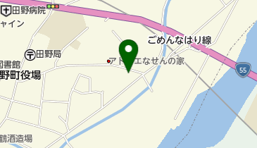 松本米穀餅店の地図画像