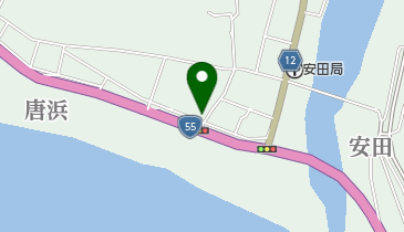 浜川海産物店の地図画像