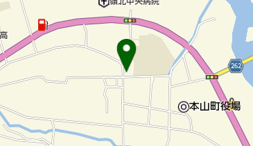 朝比奈衣料品店の地図画像