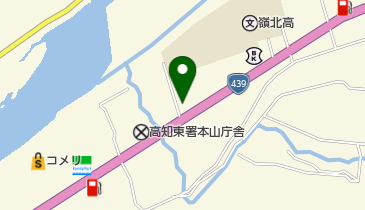 株式会社中四国クボタ嶺北営業所の地図画像