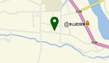 本山町商工会の地図画像