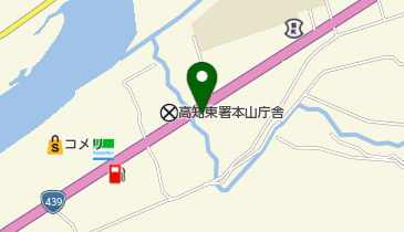 柿本産業株式会社の地図画像