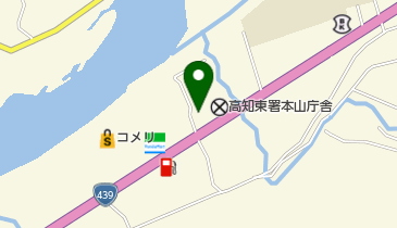 嶺北森林管理署の地図画像