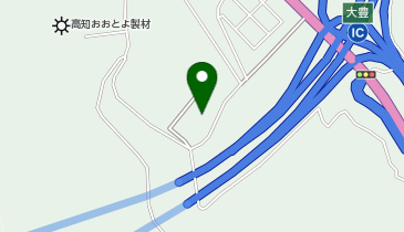 嶺北林材協同組合の地図画像