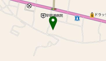 田井部落集会所の地図画像