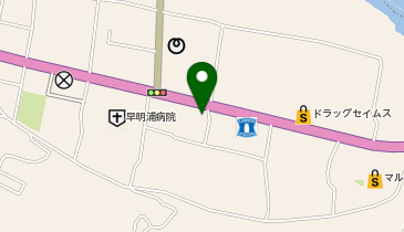 井上クリーニングの地図画像