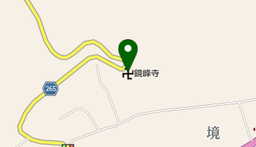 鏡峰寺の地図画像