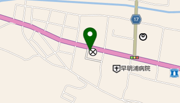 土佐町消防団 田井分団屯所の地図画像