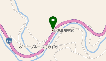 土佐町役場 中央福祉センターの地図画像