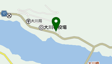 大川村森林組合の地図画像