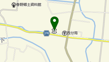 有限会社春野センターの地図画像
