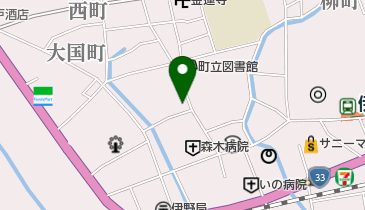 西内自転車商会の地図画像