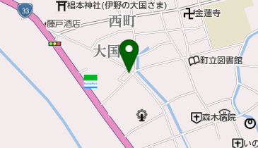 美好屋京呉服の地図画像