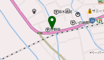 伊野松本自動車の地図画像