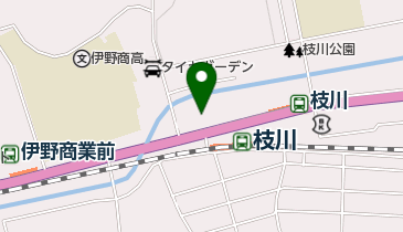 有限会社枝川自動車の地図画像