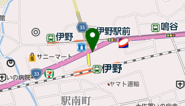 高知新聞 伊野東販売所の地図画像