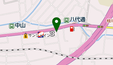 枝川動物病院の地図画像