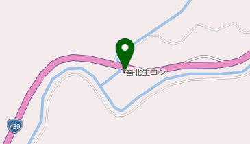 吾北生コンの地図画像