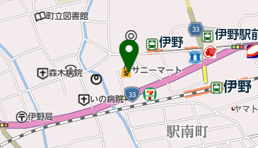 伊野ひこばえ薬局の地図画像