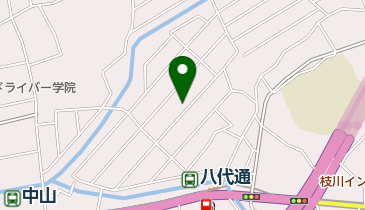 門脇理容室の地図画像