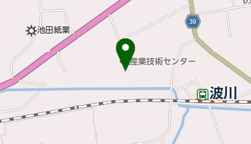 高知県立紙産業技術センターの地図画像