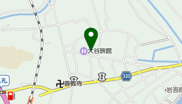 中山ガス店の地図画像