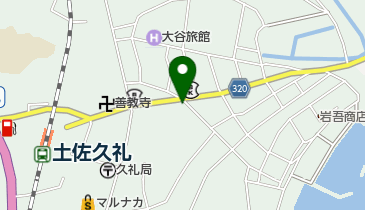 ミートショップなかがわの地図画像