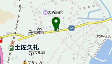 味元時計眼鏡店の地図画像