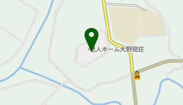 特別養護老人ホーム大野見荘の地図画像