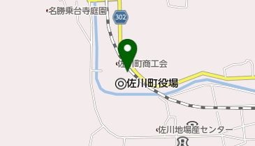佐川町商工会の地図画像
