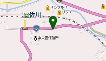 秀駒食肉の地図画像