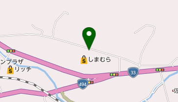 岡添肥料店の地図画像