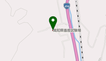 高知県畜産試験場の地図画像