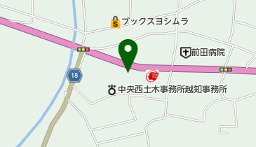 西森モータースの地図画像