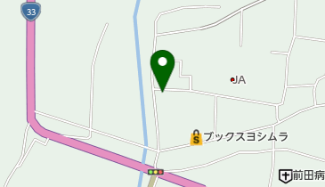 高知新聞越知販売所の地図画像