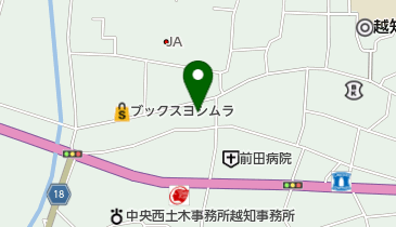 長山鮮魚の地図画像