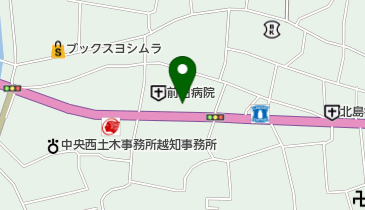 ホームセンターファームの地図画像