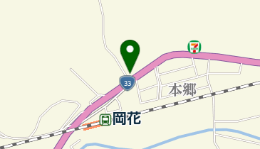 松岡酒店の地図画像