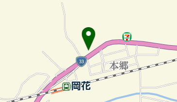 花ハウスまつおかの地図画像