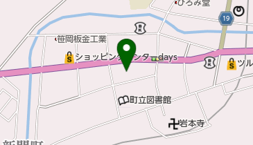 窪川中央青果卸売市場の地図画像