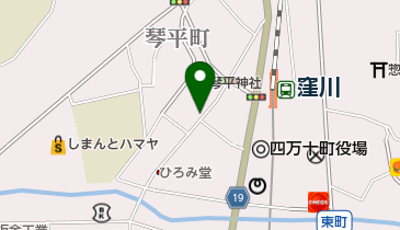 有限会社西田ラジオ店の地図画像