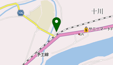 十川ドライクリーニングの地図画像