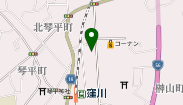 藤田自動車整備工場の地図画像