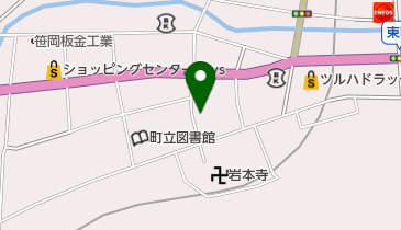 月の友の会窪川支部の地図画像