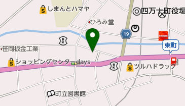 フジタスポーツの地図画像