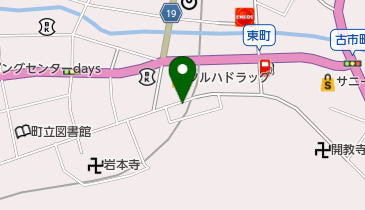 牧野精米所の地図画像