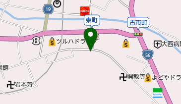 佐々木食肉店の地図画像