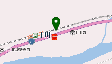 十和ハイヤー十川営業所の地図画像