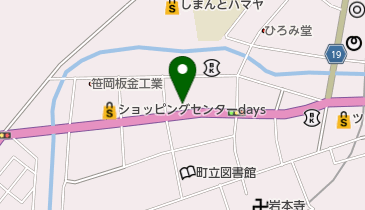 藤戸釣具店の地図画像